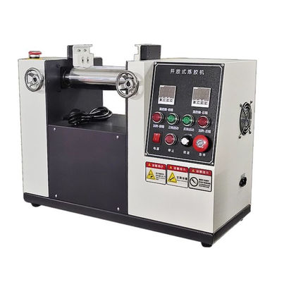 खरीदें 300 सेट/महीने के उत्पादन के लिए 50 ~ 60HRC रोलर कठोरता और 750*380*600mm विनिर्देश के साथ फैक्टरी मूल्य ओपन मिल रबर मिक्स मशीन online manufacture