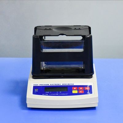 प्लास्टिक अनुसंधान प्रयोगशाला के लिए इलेक्ट्रॉनिक घनत्व परीक्षण मशीन मीटर