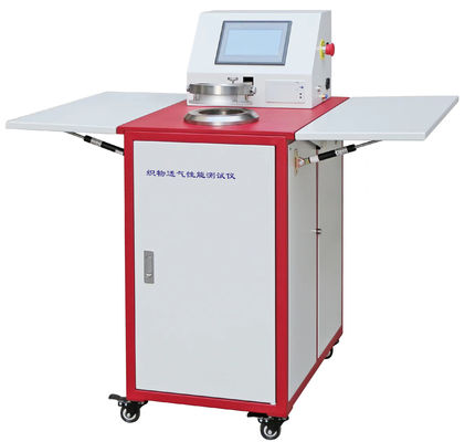 1500W वस्त्र सामग्री के लिए वायु पारगम्यता परीक्षक